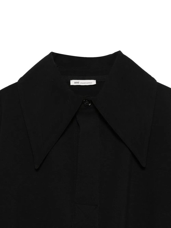 The Best Shops AMI PARIS: polo - Polo con peplo
