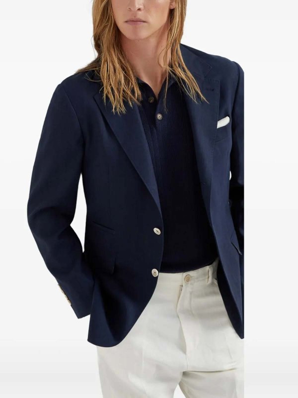 The Best Shops BRUNELLO CUCINELLI: casual jackets - Linen jacket