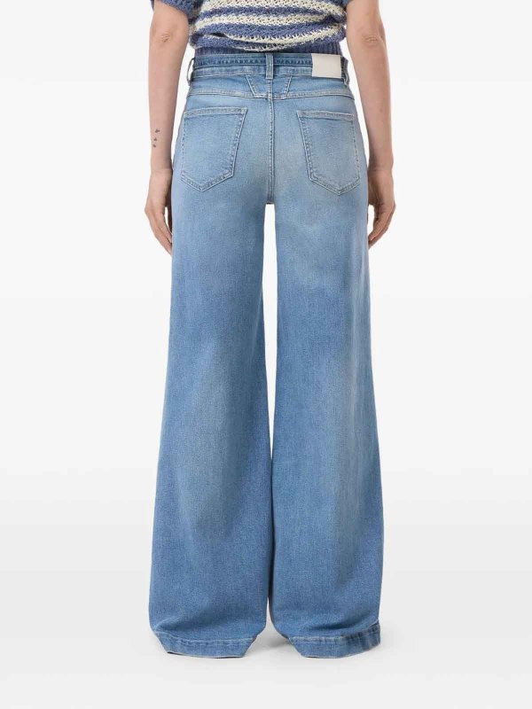The Best Shops CLOSED: straight leg jeans - Glow-up wide jeans