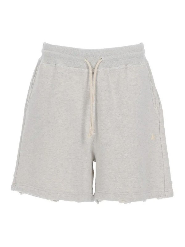 GOLDEN GOOSE: トラウザーショーツ - ショートパンツ - グレー