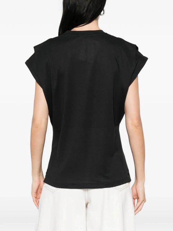 T-Shirt - Schwarz shop online: JACQUEMUS