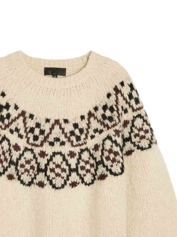The Best Shops NILI LOTAN: クルーネック - クルーネック - ベージュ