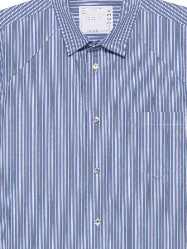 The Best Shops Sacai: Hemden - Hemd - Blau