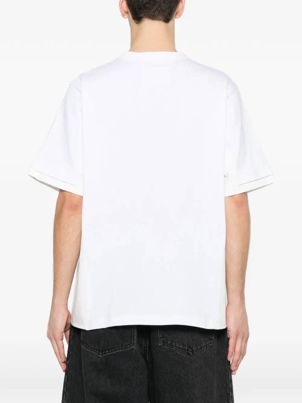 シャツ - 白 shop online: Sacai