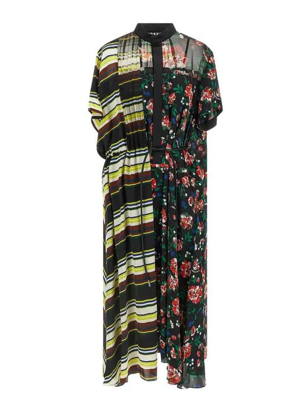 Sacai: Robes courtes - Robe Courte - Multicolore