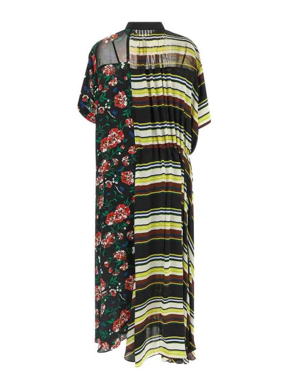 Sacai: Robes courtes online - Robe Courte - Multicolore