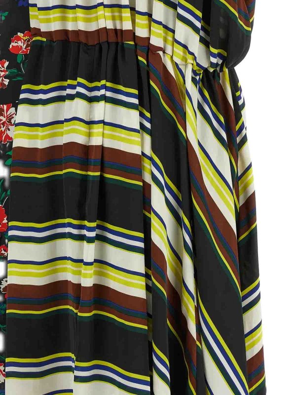 The Best Shops Sacai: Robes courtes - Robe Courte - Multicolore