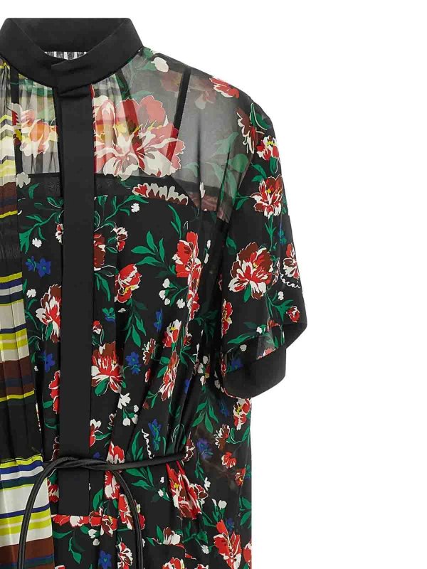 Robe Courte - Multicolore shop online: Sacai