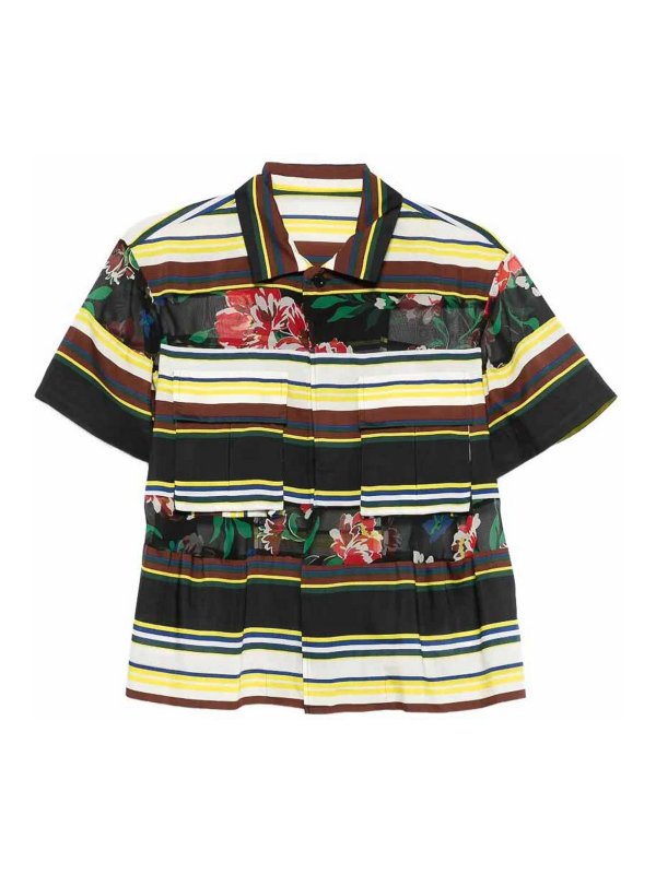 Sacai: Camisas - Camisa - Multicolor