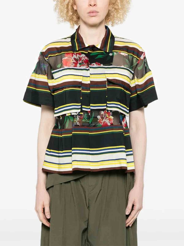 The Best Shops Sacai: Camisas - Camisa - Multicolor