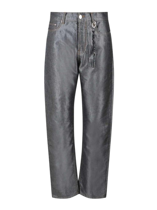 DARKPARK: Jeans Rectos - Vaqueros Rectos - Gris
