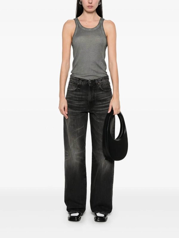 R13: straight leg jeans online - D