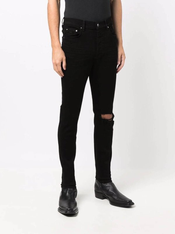 AMIRI: Jeans pitillos online - Vaqueros Pitillos - Negro