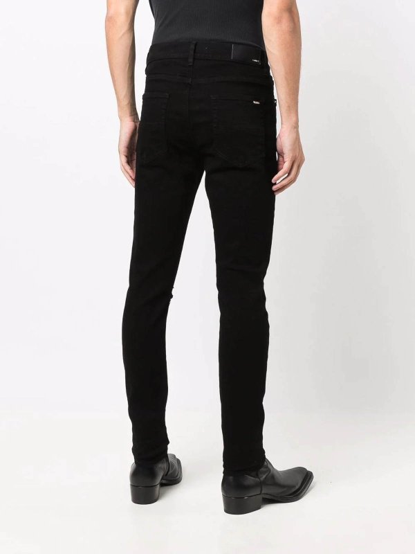 The Best Shops AMIRI: Jeans pitillos - Vaqueros Pitillos - Negro