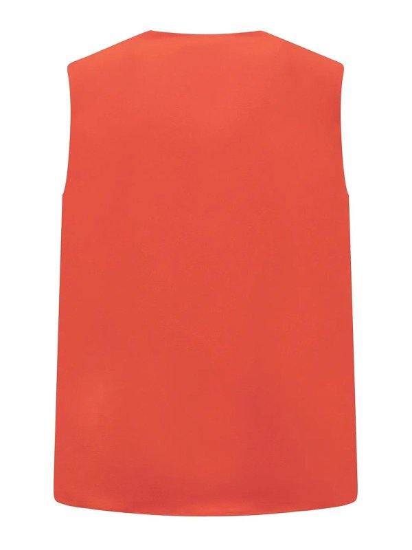 LANVIN: Tops & Débardeurs online - Top - Rouge