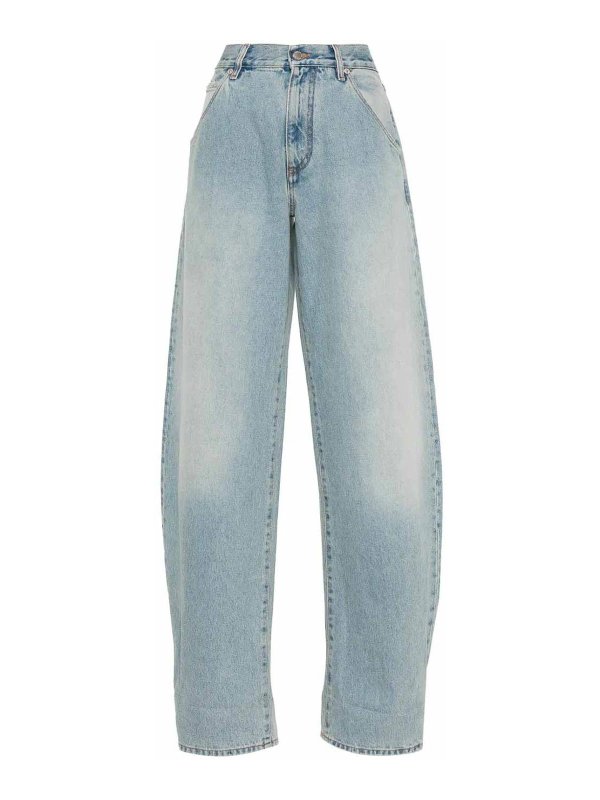 DARKPARK: Jeans évasés - Jean Bootcut - Bleu