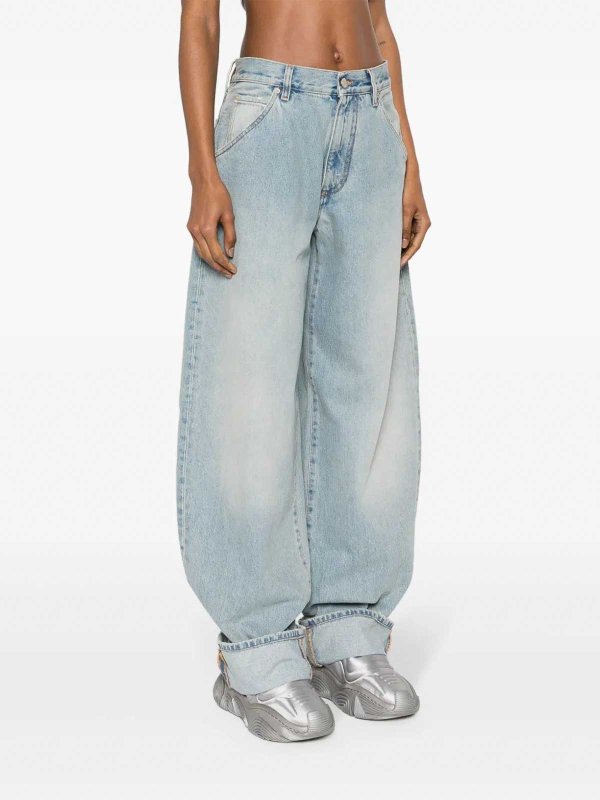The Best Shops DARKPARK: Jeans évasés - Jean Bootcut - Bleu