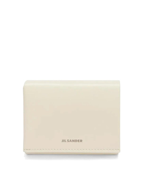 JIL SANDER: 財布＆ポーチ - 財布 - ベージュ