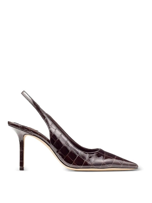 JIMMY CHOO: サンダル - サンダル - ブラウン