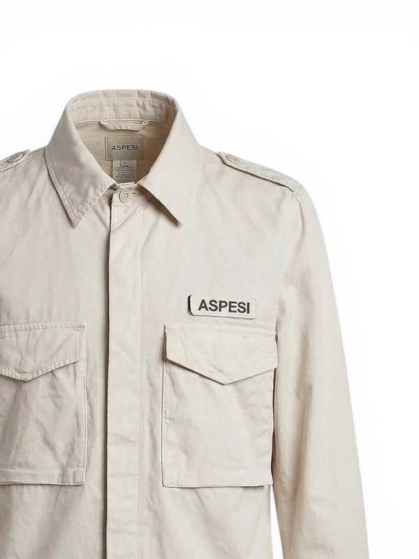 ASPESI: Chemises online - Chemise - Beige