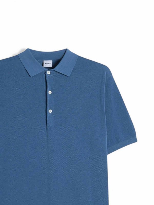 ASPESI: Poloshirts online - Poloshirt - Blau
