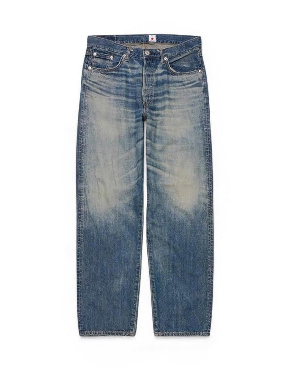 EDWIN: Pantalones casual - Pantalón Casual - Azul