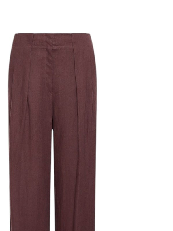 MARELLA: pantaloni casual online - Marella pantaloni marrone