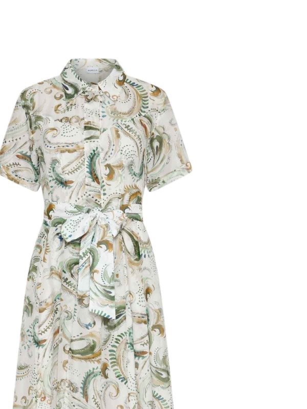 MARELLA: knee length dresses online - Marella white dresses