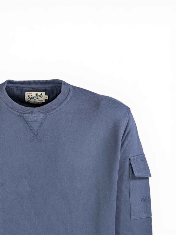 MC2 SAINT BARTH: Sudaderas y suéteres online - Sudadera - Azul