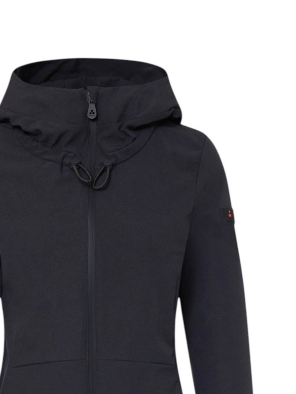 PEUTEREY: knee length coats online - Peuterey black jackets