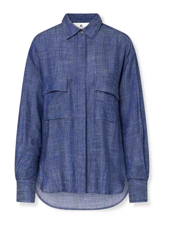 PEUTEREY: Camisas - Camisa - Azul