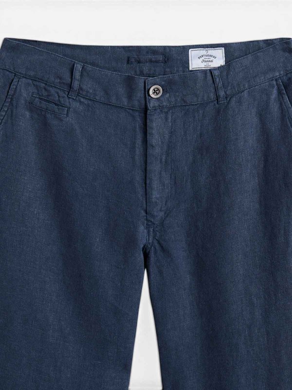 PORTUGUESE FLANNEL: カジュアルトラウザー online - カジュアルパンツ - ブルー
