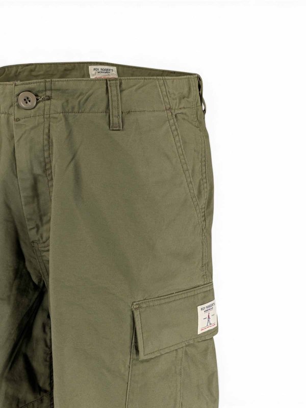 ショートパンツ - ダークグリーン shop online: ROY ROGER