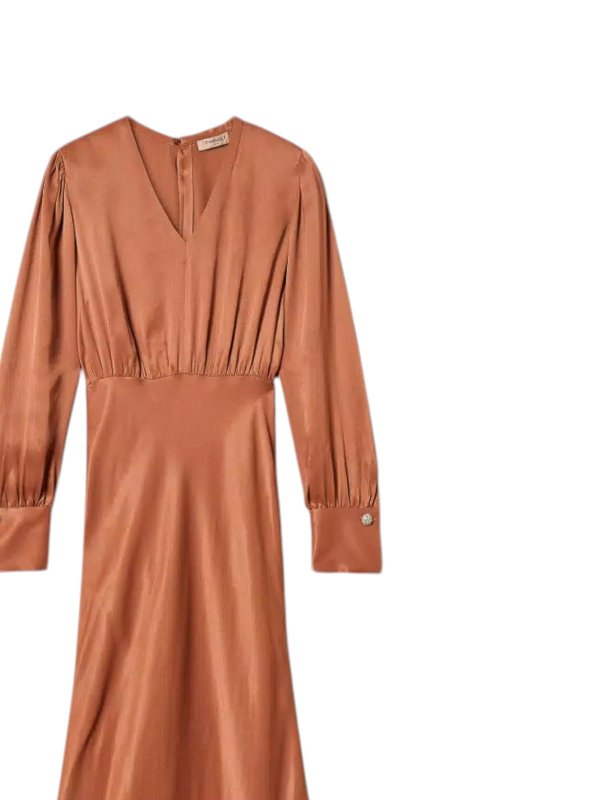 TWINSET: Abendkleider online - Abendkleid - Braun
