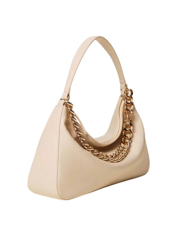 TWINSET: Schultertaschen online - Schultertasche - Beige