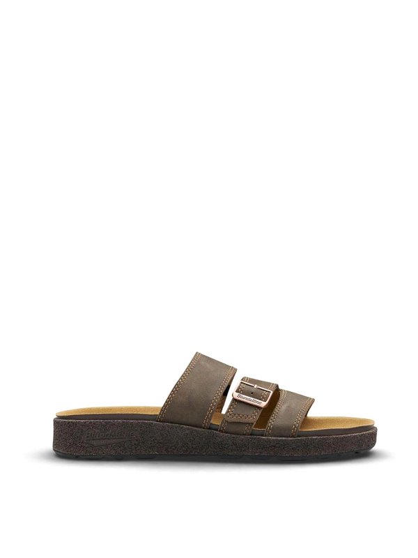BLUNDSTONE: サンダル - サンダル - ブラウン