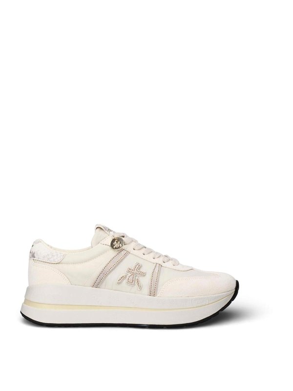 PREMIATA: Chaussures de sport - Baskets - Blanc