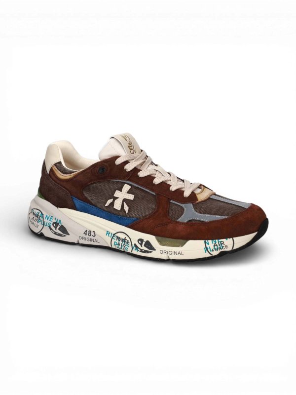 PREMIATA: Chaussures de sport online - Baskets - Blanc