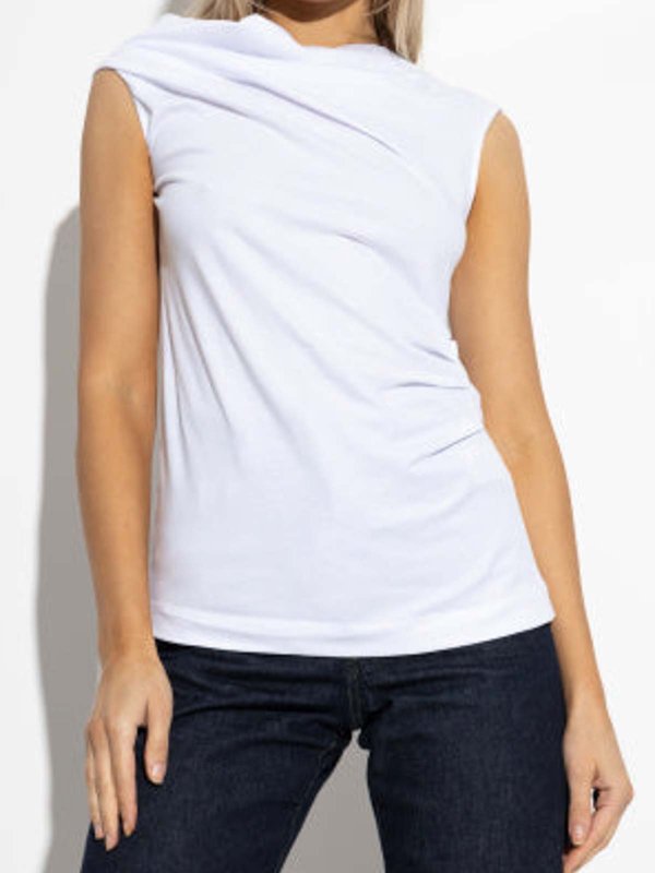 The Best Shops DRIES VAN NOTEN: Tops y camisetas sin mangas - Top - Blanco
