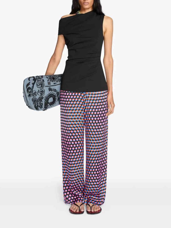 The Best Shops DRIES VAN NOTEN: トップス＆タンクトップ - トップ/タンクトップ - 黒