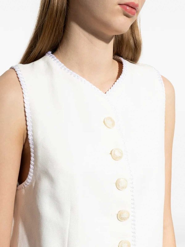ETRO: waistcoats & gilets online - Etro white vest