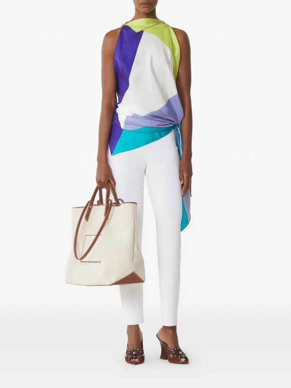 The Best Shops LANVIN: Tops y camisetas sin mangas - Top - Verde