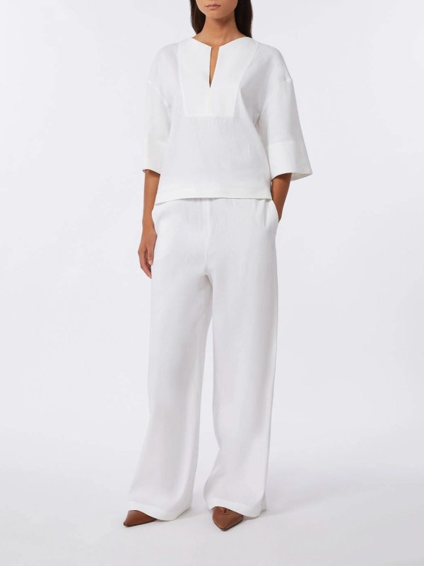 Max Mara: カジュアルトラウザー online - カジュアルパンツ - 白