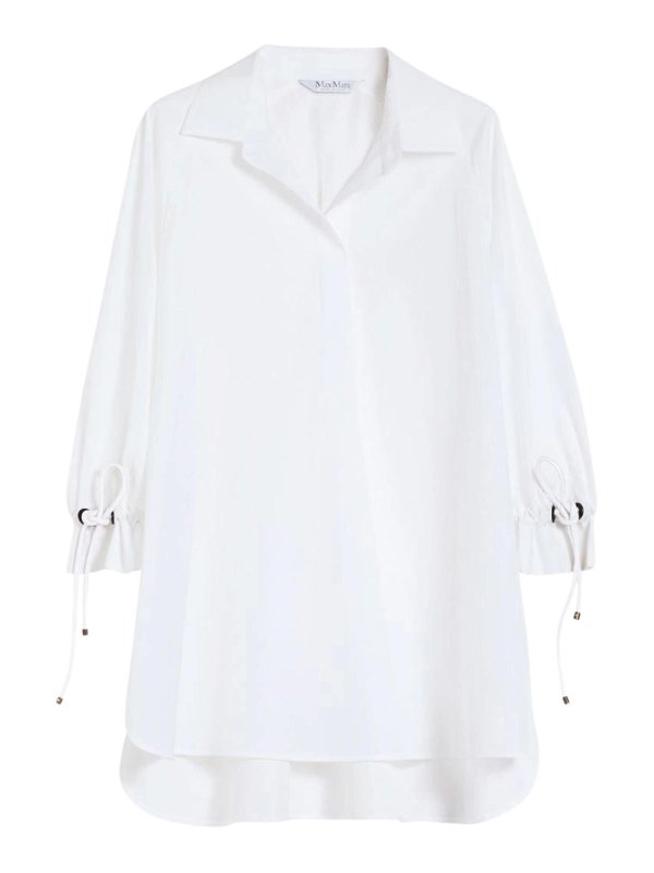 Max Mara: Camisas - Camisa - Blanco