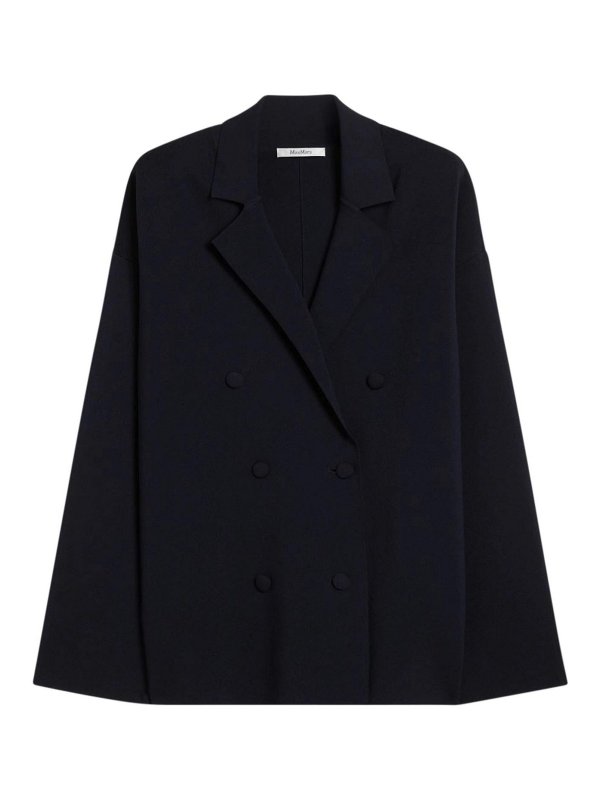 Max Mara: Blazer - Blazer - Blau