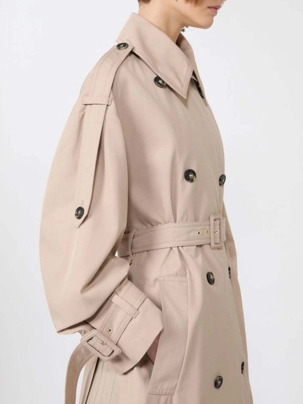 The Best Shops SPORTMAX: トレンチコート - トレンチコート - ベージュ