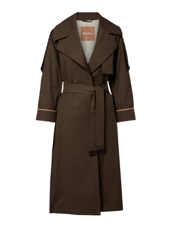WEEKEND MAX MARA: トレンチコート - トレンチコート - 緑