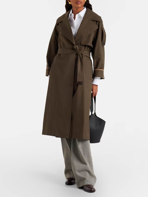 WEEKEND MAX MARA: トレンチコート online - トレンチコート - 緑