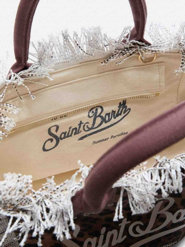 The Best Shops MC2 SAINT BARTH: totes bags - Mc2 st.barth colette leopard bag
