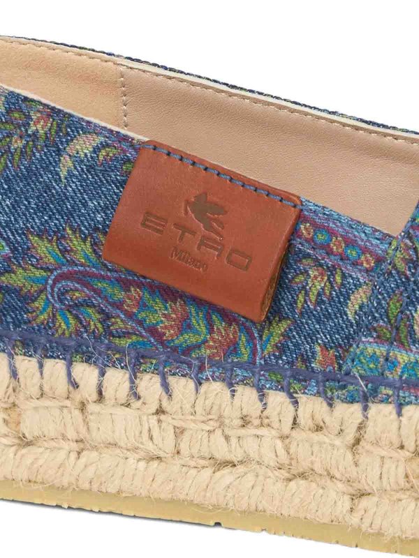 ETRO buy online エスパドリーユ - デニム